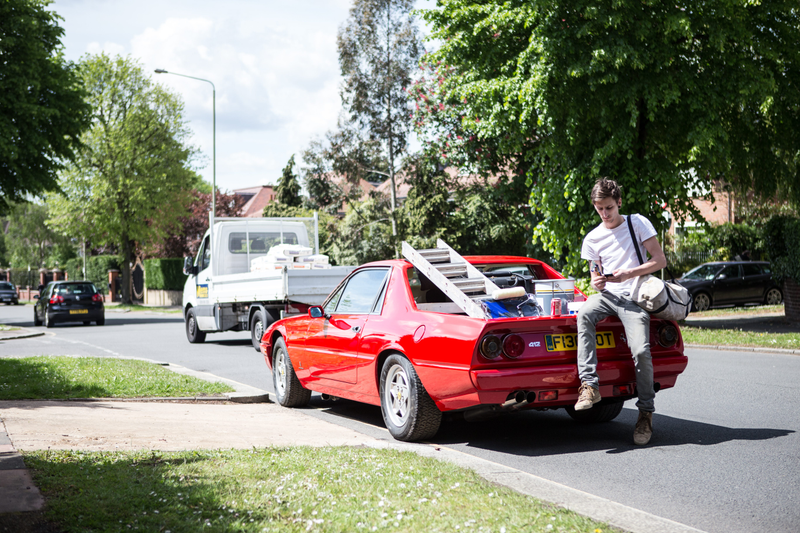 Illustration for article titled The World's Only Ferrari Pickup Is A Sacrilegious, Sexy Work Truck